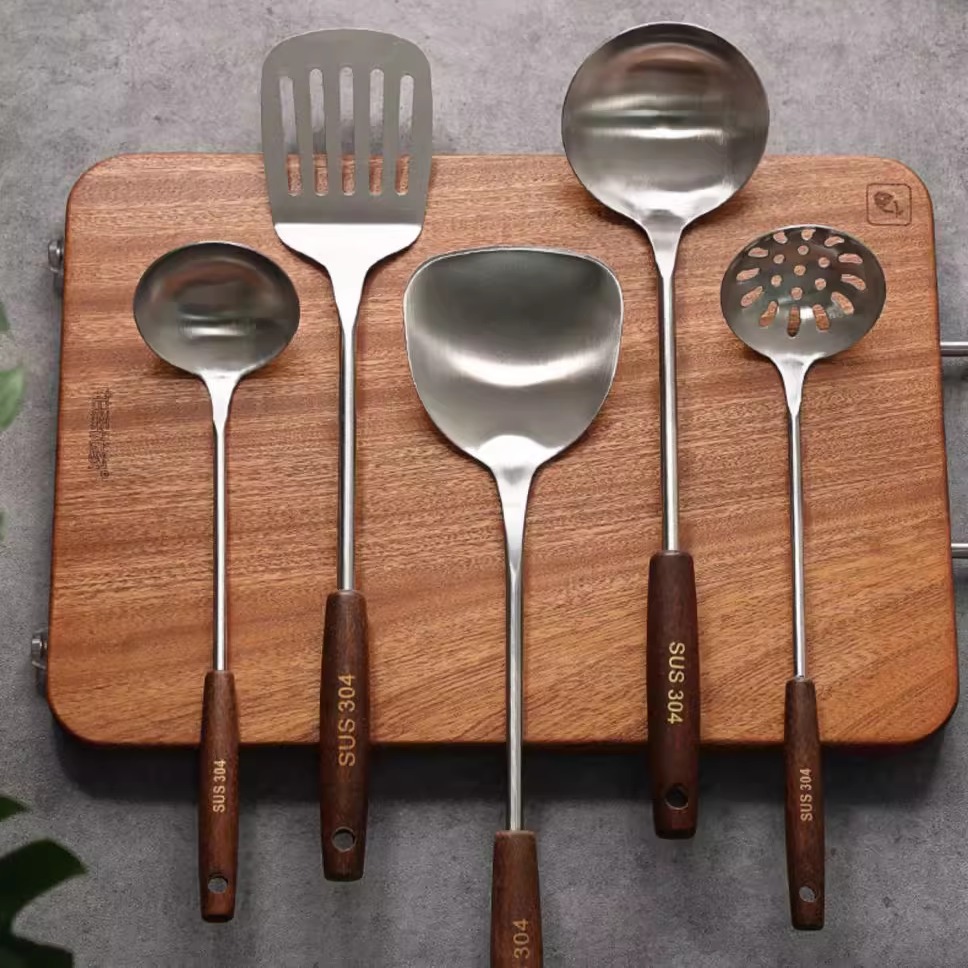 304古木廚具勺鏟全套裝