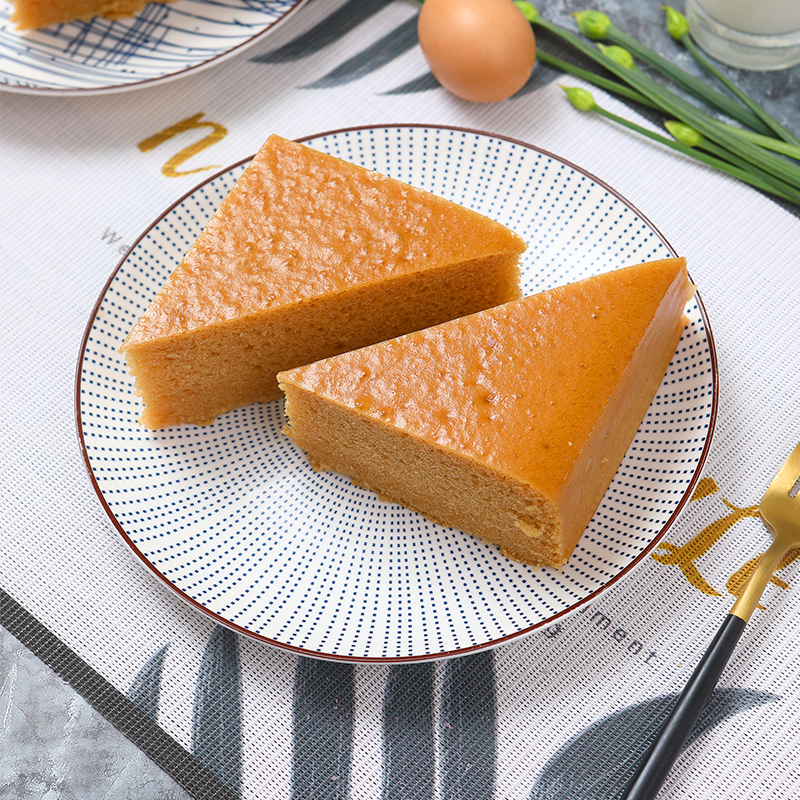 红糖发糕正宗广式马拉糕切三角形松糕茶楼点心早餐半成品加热即食