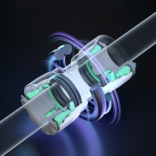 是必快A8系列直插式三通快速接头PPR免热熔快接管件环保水管配件