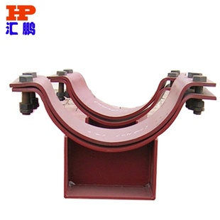 汇鹏压力容器鞍式 管托管道固定支座滑动管道支架承重 支座J10座式