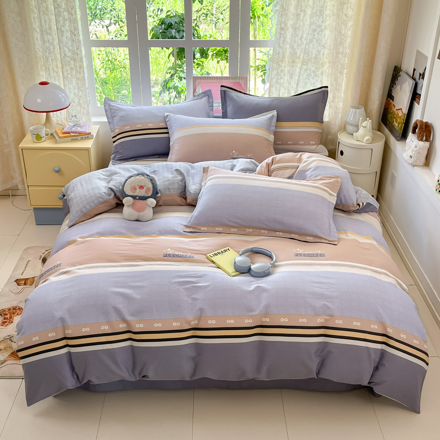 四件套纯棉全棉2025新款床单床笠