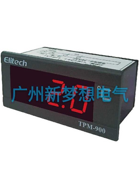 Elitech精创TPM-900嵌入式温度表冰箱冷藏柜数字温度显示器面板表