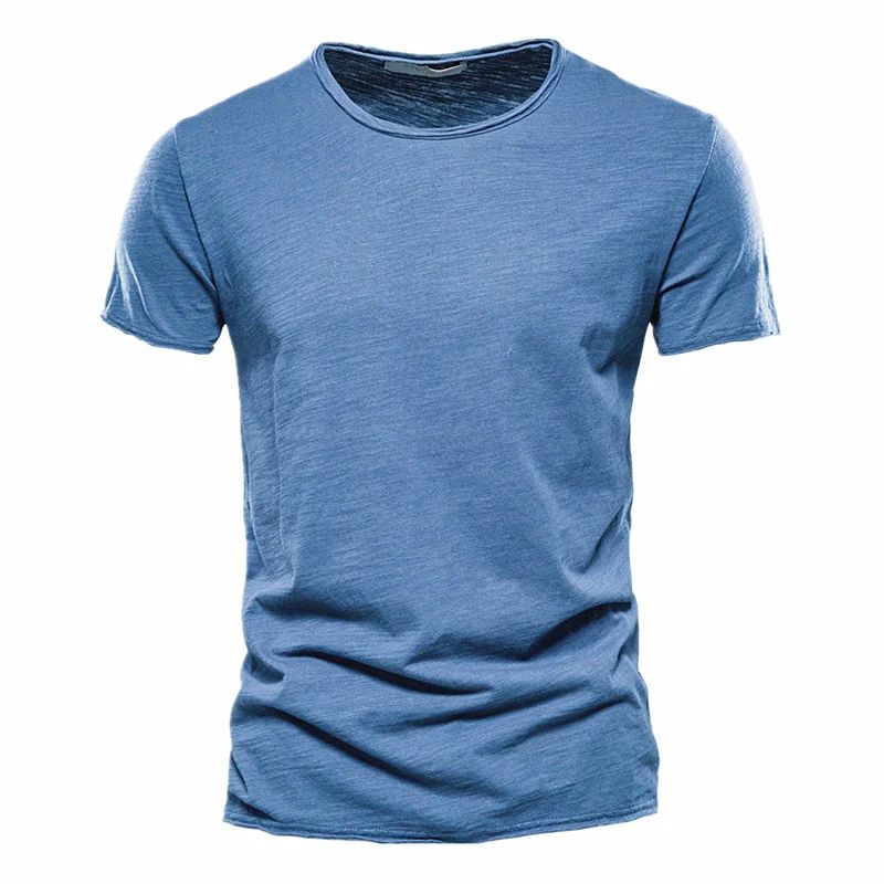 Top Tees Men Summer New  Classic 100% Cotton t shirt for men