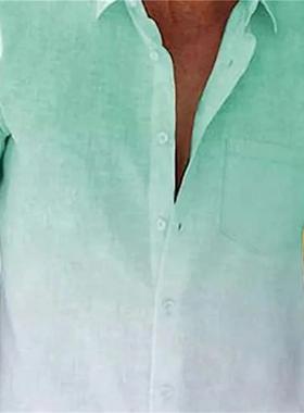 olor Printing Men's Beach Travel Leisure Oversize Pocket 5XL