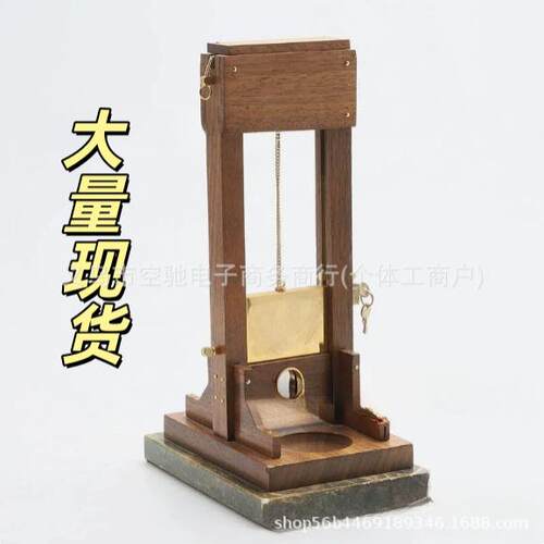新品 Wood Desktop Cigar Cutter新节日设计款复古桌面雪茄剪