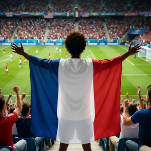 法国Argentina Flag Cape Cloak带袖可穿戴旗帜经典旗帜世界杯
