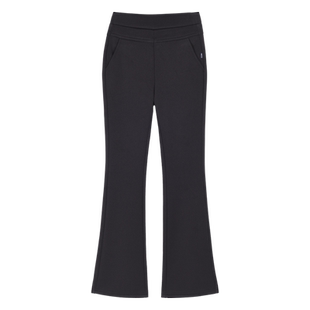 微喇叭裤女秋冬季2026新款一体加绒加厚女裤休闲大码特厚裤子外穿