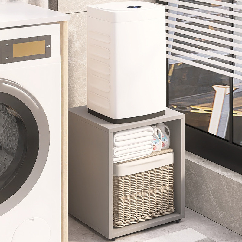 小洗衣机置物柜卫生间迷你内衣内裤小型置物柜收纳增高底座放置柜