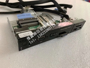 0X1H10 09V3WV 戴尔DELL R720服务器8盘位3.5寸开关液晶面板前USB