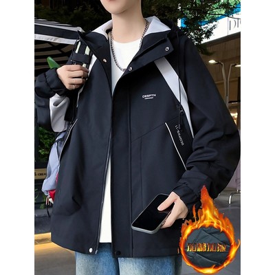 青少年外套男2025秋冬季新款
