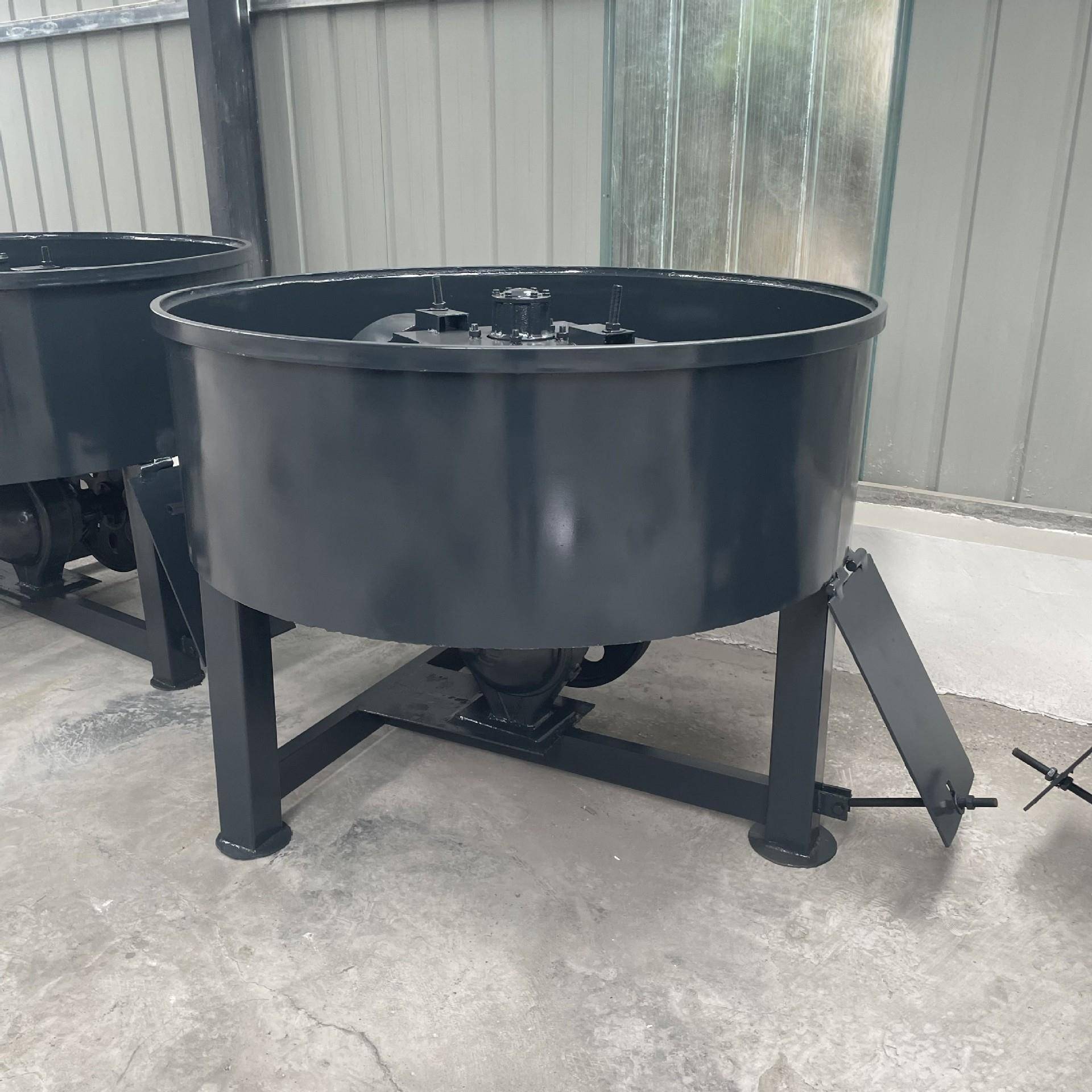 水泥砂浆搅拌机强制式砂石骨料研磨轮碾机混凝土平口混合机