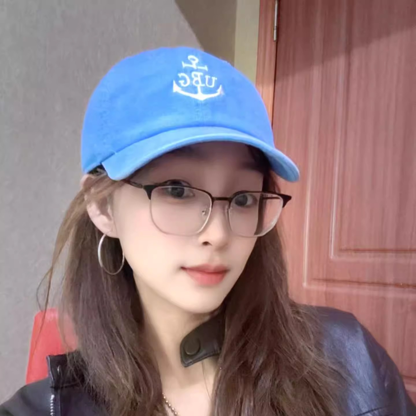 赵露思同款刺绣字母鸭舌帽