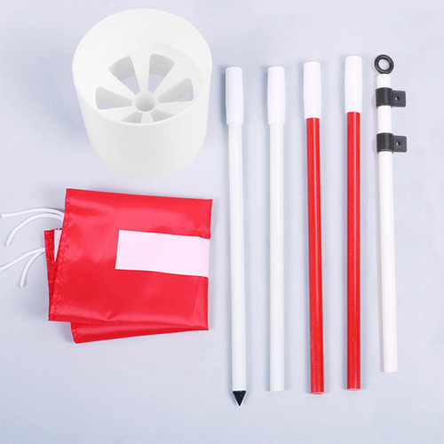 五节旗杆组高尔夫用品果岭旗杆球场旗杆用品golf用品五节