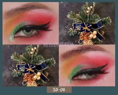 浓密自然纤长手工卷翘假睫毛