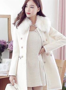 autumn and winter coats women woolen coat Jacket tops 女