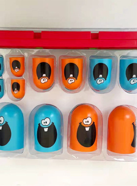 热销奇鸡连连Gobblet日语版本日文说明书桌游游戏棋 Gobblers