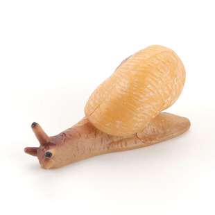 仿真实心动物小号蜗牛幼崽模型静态微景观盆景摆件玩具手办