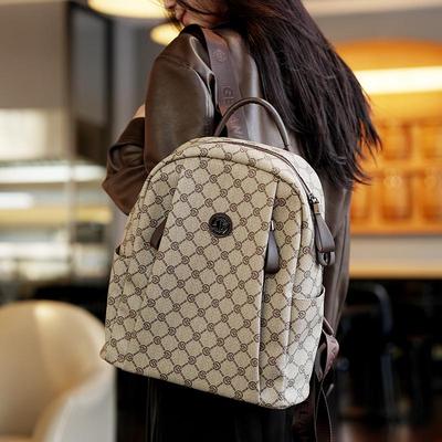 秋冬新款多功能女士双肩背包