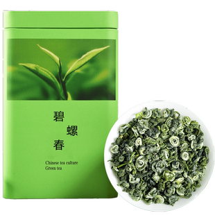 碧螺春茶叶2025新茶雨前香碧螺炒青绿茶高山雨雾散装500g罐装送礼
