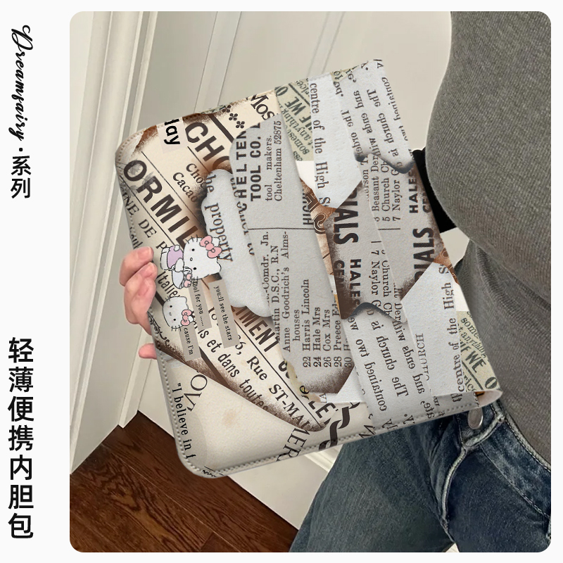 崇言可爱小猫笔记本电脑包