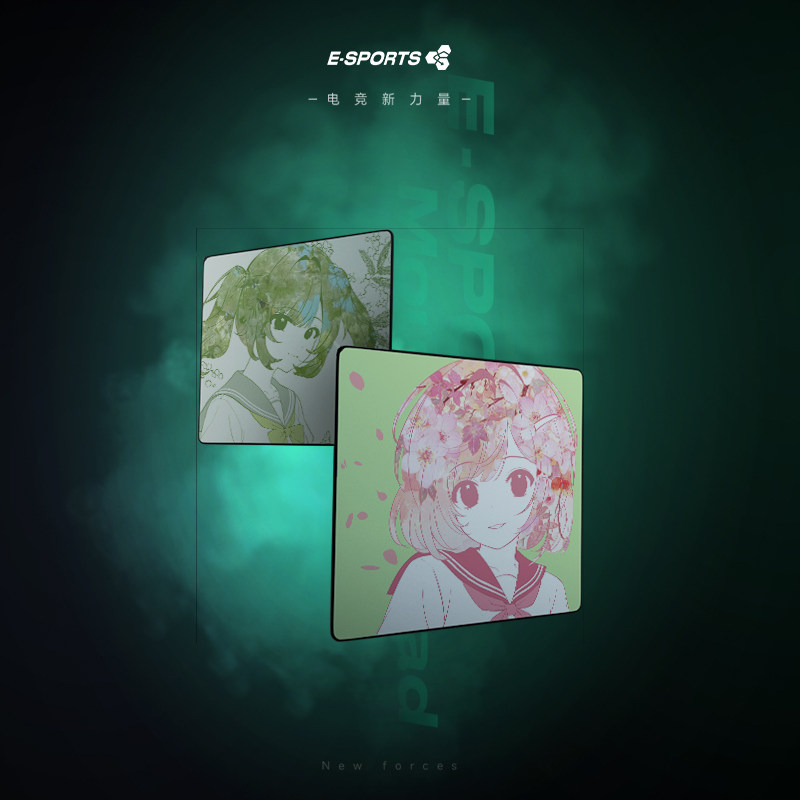 崇言游戏电竞CSGO鼠标垫小号粗面细面吃鸡LOLFPS电脑办公加厚桌垫