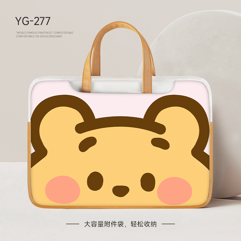 可爱女孩手提包小众设计电脑包
