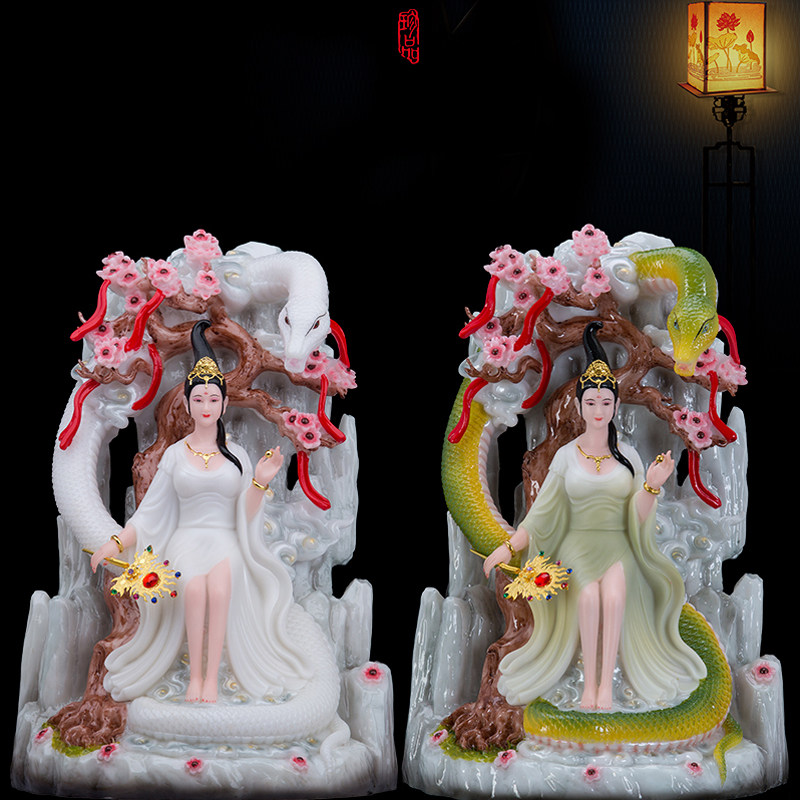 国潮办公室书房白娘子青蛇送礼物