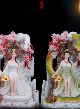 国潮办公室书房白娘子青蛇送礼物