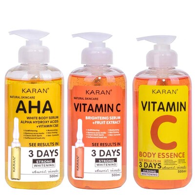 500ml Vitamin CVE Face Serum VC Fruit Acid Brightening Repa