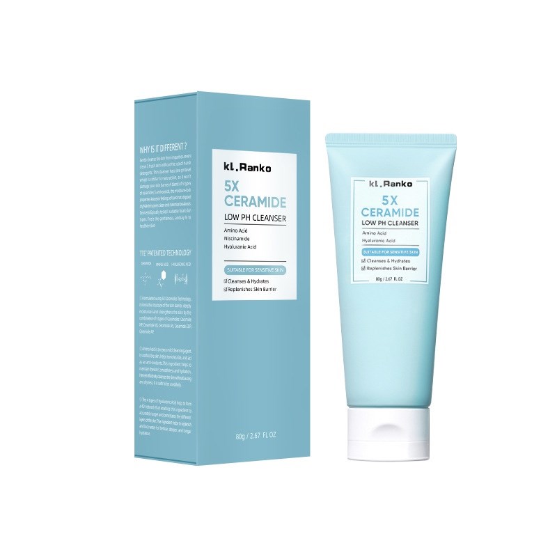 跨境5X 神经酰胺低 pH 洁面乳5X Ceramide Low pH Cleanser
