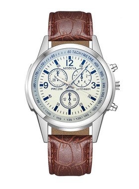 Watche Men Laeather Dates Q小三针uartz Wrist Wcth Male Femal