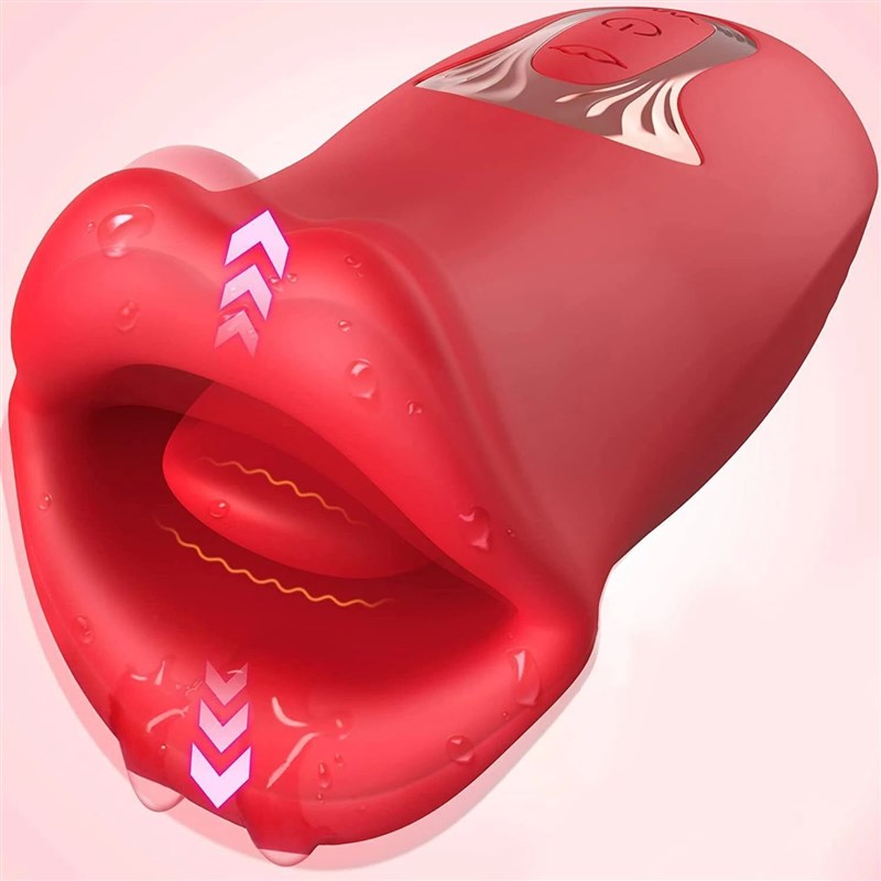Xbonp Clitoral Licking Tongue Vibrator Female Sex Toys