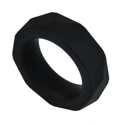 Silicone Male Penis Cock Ring Ball Stretcher Erection Penis