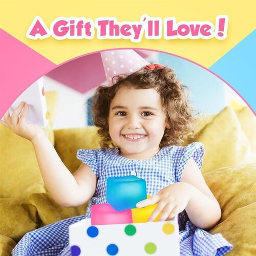 stress cube Sensory Fidget Toy NeeDoh Nice Square Groovy Goo