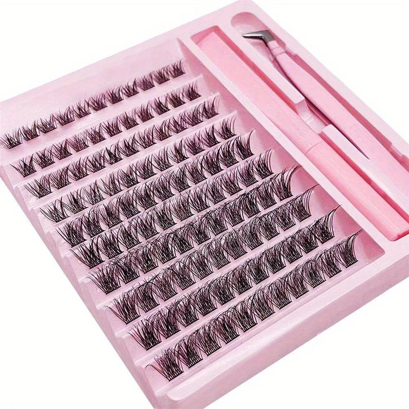 DIY Lash Extension Kit Lash Clusters With Bond Cluster Lashe