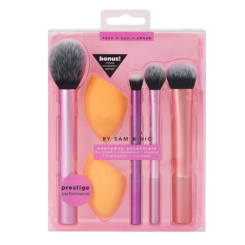 Make Up Brushs Set Powder Loose Box Belt Foundation Quality