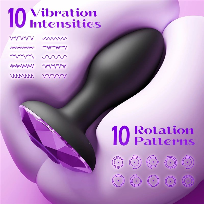 SENSIVO  Rotation Anal Plug Wireless Vibrator Butt? Plug