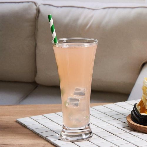 Transparent juice cup European large capacity cold drink cup