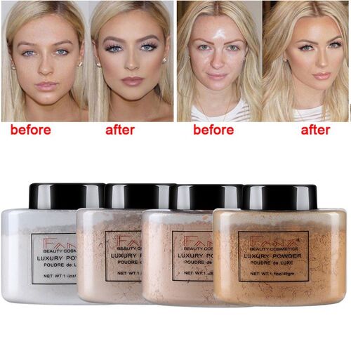 Face Foundation Powder Professional Makeup Setting Loose