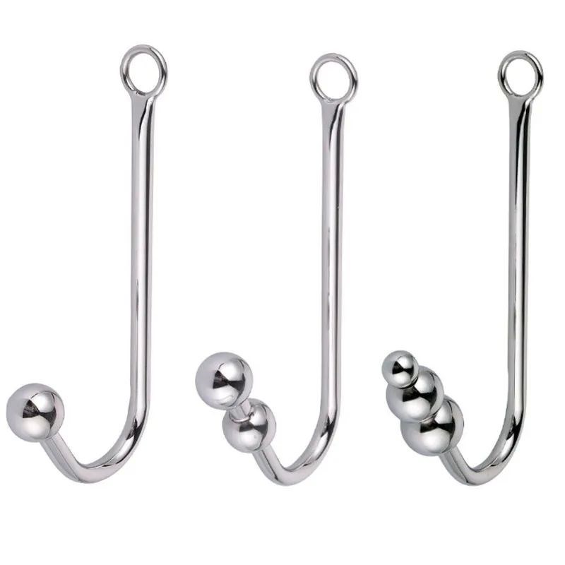Stainless Steel Anal Hook Anal Beads SM Anal Plug Expansion