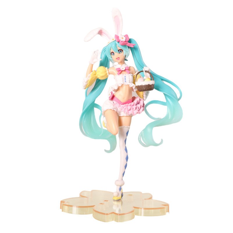 Instock 22CM Anime Action Figure Hatsune Miku Kawaii Pvc Mod