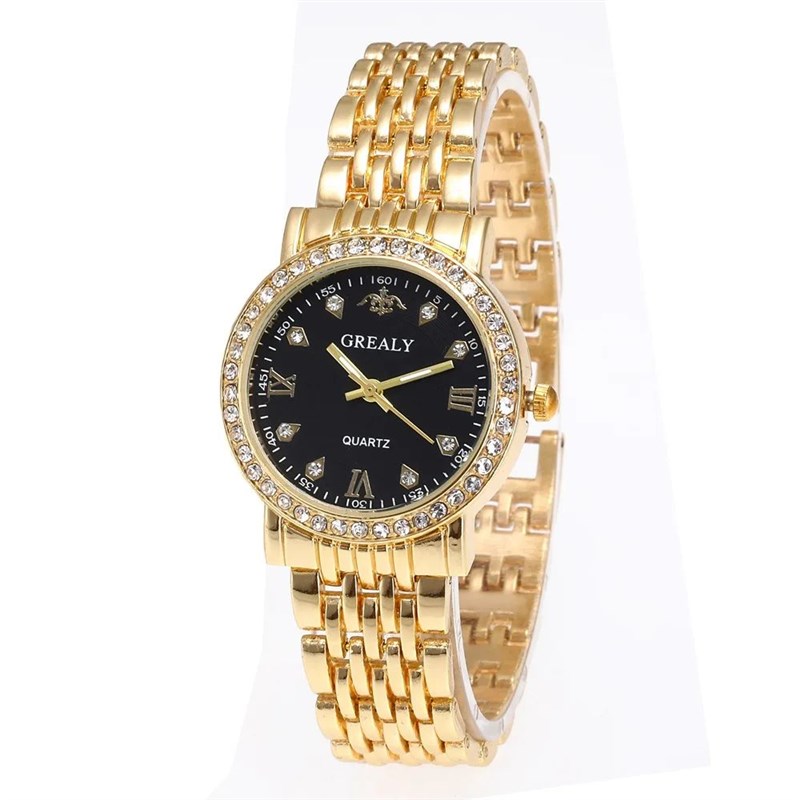 New Casual Golden Watch Ladies Creative Steel Women Watches