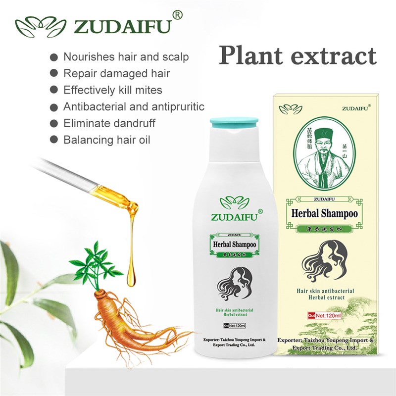 herbal Shampoo Therapeutic Shampoo Anti-Dandruff Hair Wash