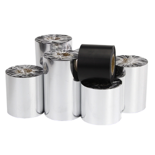 增强混合基碳带110 40 50 60 70 80 90 100mm*300m TSC244pro条码打印机铜版纸不干胶标签纸服装吊牌贴纸色带