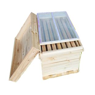 七框五框交尾土标准诱中蜂桶组装蜜蜂箱全套一整套蜜蜂箱便宜箱子