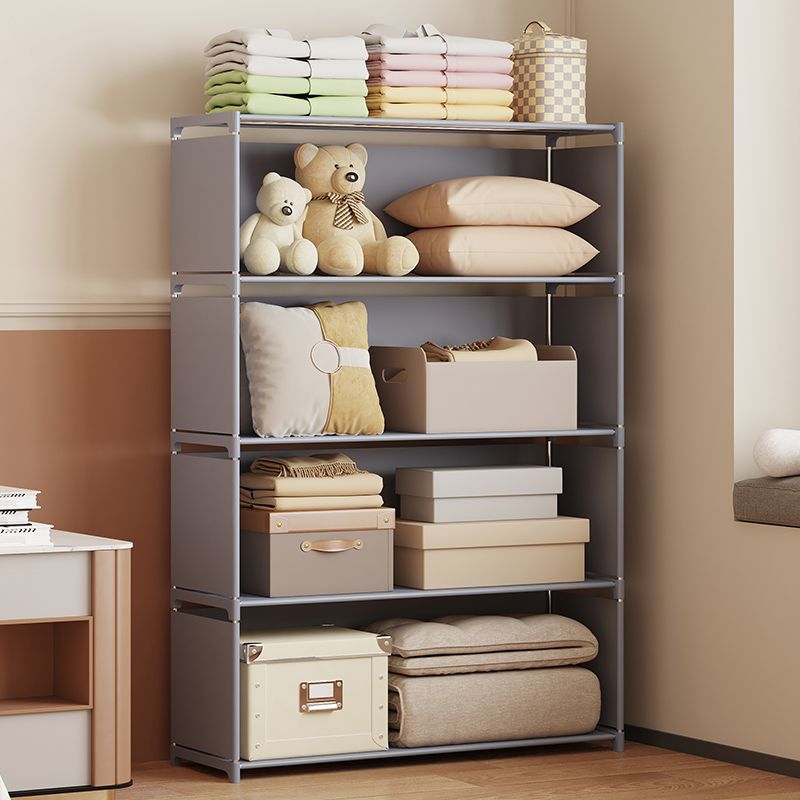 ins风简易书架多层落地家居房间置物架学生儿童现代宿舍收纳简约