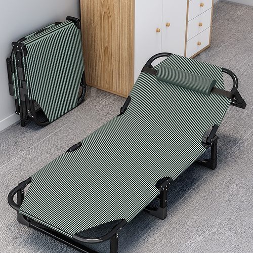 折叠床单人家用简易午休办公室成人午睡行军小床陪护便捷躺椅