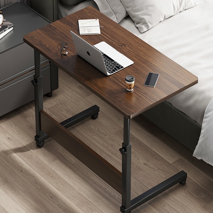 床边桌可移动升降小桌子简易成人家用办公学习写字书桌卧室电脑桌