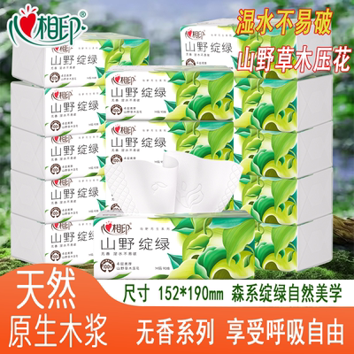 心相印新品向野而生高端抽纸整箱