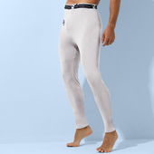 保暖秋裤 线裤 纯棉质单件秋冬内穿打底紧身衬裤 棉毛裤 潮流 薄款 男士